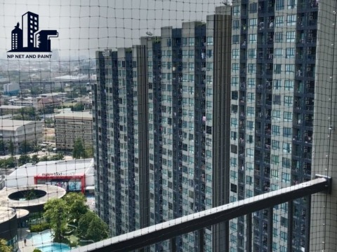 บริการติดตั้งตาข่ายกันนก